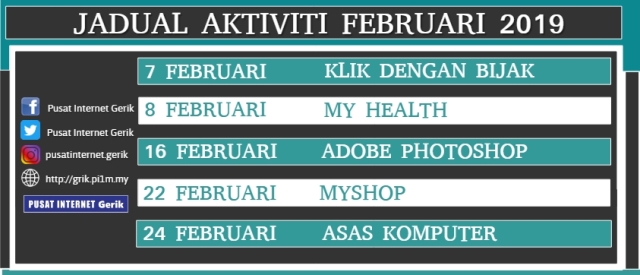 Jadual Feb19 2